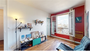appartement ancien à la vente -   75019  PARIS, surface 34 m2 vente appartement ancien - UBI424090750